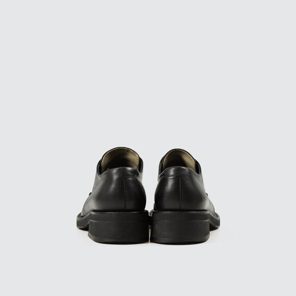 Kansai Yamamoto vintage fold-over leather shoes - Made in Japan - Size US 6.5 - Picture 5 of 14